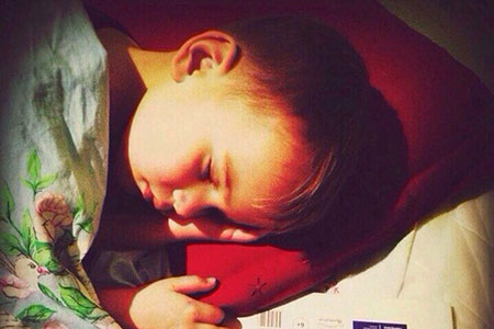 Фото дня: "Я стану хоккеистом!"