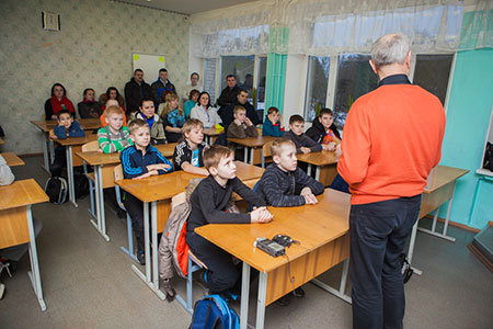 Выездной семинар в поселке им. Морозова