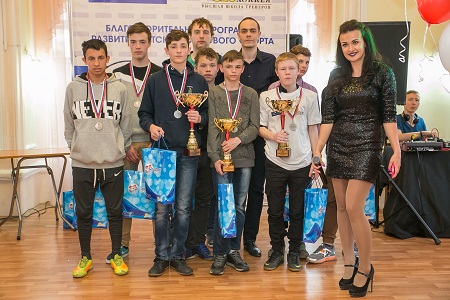 Турнир по настольному хоккею среди команд детских домов и школ-интернатов Санкт-Петербурга