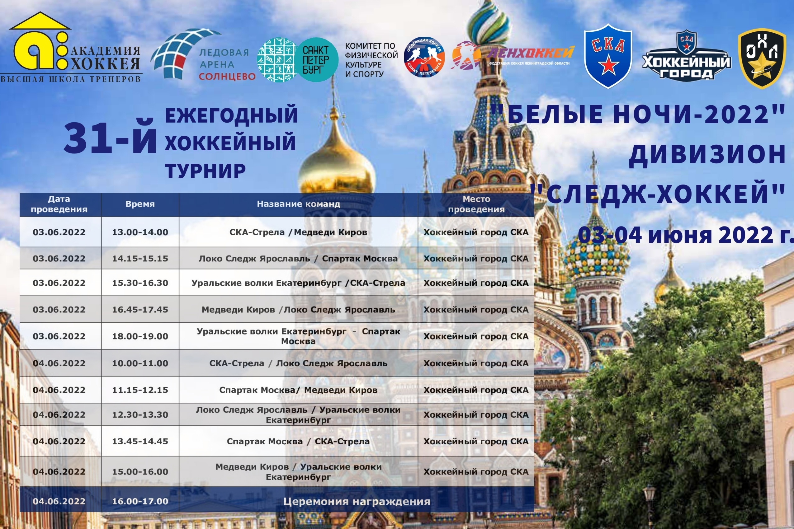 Сегодня на "Белых ночах" в борьбу за медали вступает дивизион "Следж-хоккей"