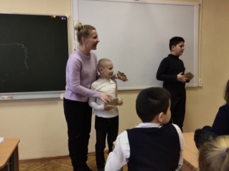 Занятие по психологии в школе-интернате №67